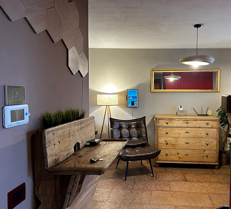 MCombo Armchair with Stool