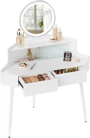 Corner stūra kosmētikas galdiņš